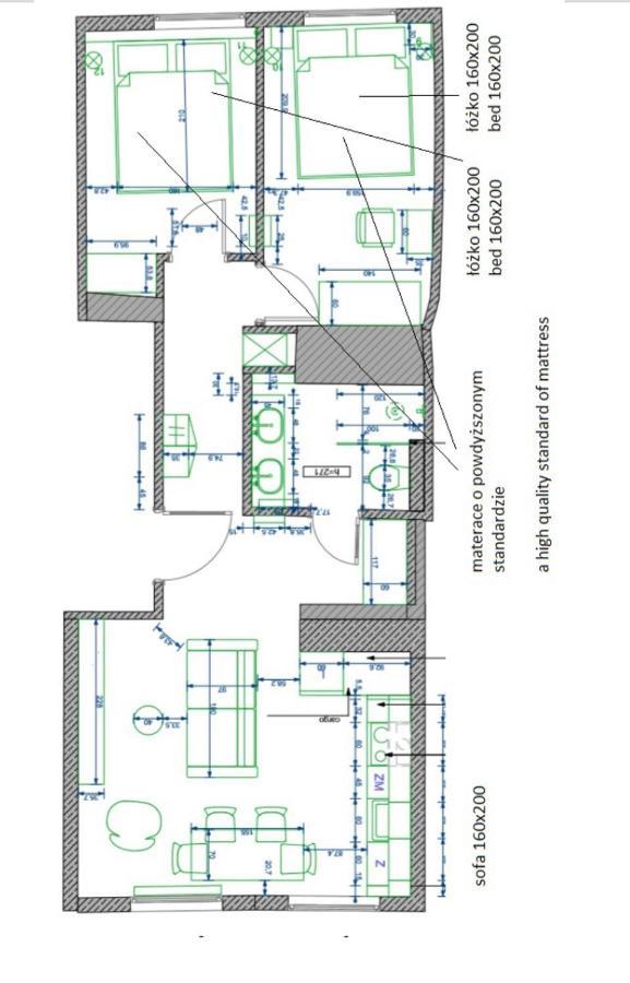 Family Luxury Nature Apartment, 1-6, 2 Sypialnie I Salon, 100M Bazylika Гданськ Екстер'єр фото